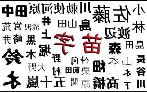 日本 名字
